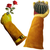 wfkwcxw Rose Bush Glove outer offers flexible grip for precise pruning.