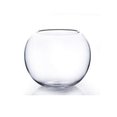 WGVI bowl glass vase 8-inch diameter shines as a wedding centerpiece