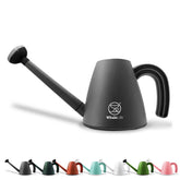 WhaleLife 2L gray indoor watering can in full view for compact plant care