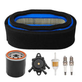 WHFZN X320 kit box showing essential maintenance components for John Deere tractors.
