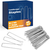 Whonline 6-inch galvanized stake packaging ready for outdoor projects.