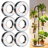 Wiaxulay ceiling grow light 3.5in halo front view for indoor plants