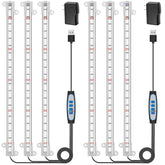 Wiaxulay grow light strip full-spectrum 6000K for indoor plant growth.