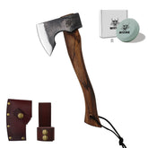 WICING 13.5-inch hatchet full view for versatile outdoor tasks.