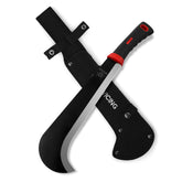 WICING Machete with a 10inch blade for tough brush clearing outdoors