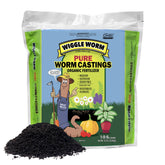 Wiggle Worm bag front in a resealable pouch for easy, mess-free application.