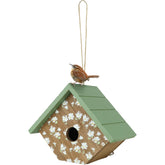 Wild Wings Springwood Daisy wren house front view for outdoor charm and bird-friendly appeal