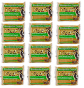 Wildlife Sciences Songbird Treats Seed Bars front packaging shows a convenient 12-pack for backyard feeding.