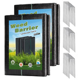 WiMas weed barrier fabric close-up showing durable polypropylene weave for long-lasting garden protection.