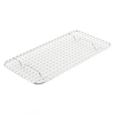 Winco PGW-510 pan grate provides cooling and baking support for third-size pans.