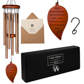 Windsplay memorial wind chimes outside offer gentle remembrance in breeze.