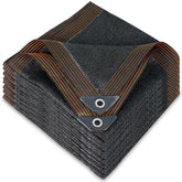 Winemana 40% shade cloth over a garden bed providing balanced light diffusion