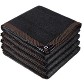 Winemana 70% shade cloth with grommets enables secure garden hanging.