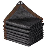 Winemana shade cloth over greenhouse enhances airflow and reduces sun glare