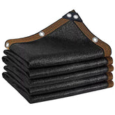 Winemana black shade cloth shading a garden with airflow