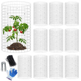 Winemana protector cage assembly helps guard seedlings in the garden.