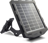WingHome trail camera solar panel front view powering outdoor cameras.