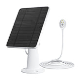 WININMETA solar panel with magnetic Arlo connector for uninterrupted outdoor surveillance.