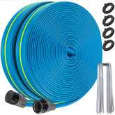 Winisok sprinkler hose 100ft connected to faucet for efficient irrigation