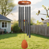 Winzwon wind chimes outdoors in garden with calming tones for your yard