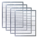 Witbee queen excluder 10-frame metal assembly keeps brood and honey organized