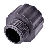 WKUP F003 NPT female to 3/4 GHT adapter with rubber washer for reliable seals.