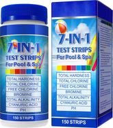 WLCTJIAYOU pool test strips 7-in-1 box helps quick, reliable testing