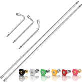Wmnvshier 60-inch extension wand for extended reach and stability