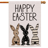 Woaoce Easter flag 28x40 outdoor double-sided welcomes guests from both sides