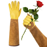 WOHEER long gardening gloves with thorn-proof protection for rose pruning