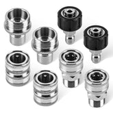 WOJET quick-connect on M22 14mm outlet enables fast setup
