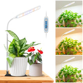 Wolezek grow light base setup on desk for stable indoor plants