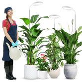 Wolezek grow lights stand tall for stable indoor plant lighting.
