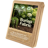 WOLOGO burlap roll for gardening shows breathable, durable fabric ideal for outdoor planting.
