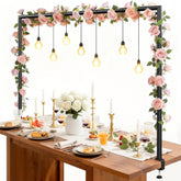 Womnwomn over-the-table rod stand assembly for quick event setup