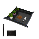 WondMall repotting mat square folded for storage and transport