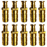 Wood Grip brass pool anchor for concrete with secure installation.