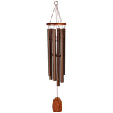 Woodstock Chimes Amazing Grace 40in bronze wind catcher for outdoor ambiance