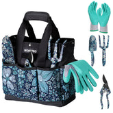 WORKPRO 5-piece garden tool set bag and tools for organized gardening