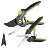 WORKPRO 8-inch bypass pruner ideal for clean cuts on fresh wood.