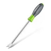 WORKPRO dandelion weeder handle eases pulling stubborn weeds.