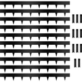 Worth Garden 10-pack edging for 33 ft total, flexible boundary solution.
