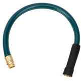 Worth garden hose with 2ft length and 3/4in diameter for quick, portable watering.