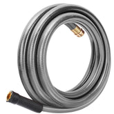 Worth Leader 10ft garden hose in use for efficient watering.