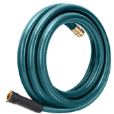 Worth Leader short garden hose 3/4in 10ft with lightweight, flexible design for easy watering.