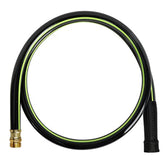 Worth Leader short garden hose with 34-inch length for lightweight handling and quick watering.