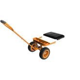 WORX Aerocart Wagon Kit attached to Aerocart for quick conversion
