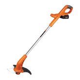 WORX WG154 two-in-one design in action, saving time on yard tasks.