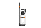 WORX WG829 continuous spray for steady coverage across lawns