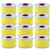 WOTIAN 12-pack GX160 GX200 air filter pack shot for bulk replacements and easy maintenance.